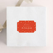 "One World 2" - Custom Stickers in Santa Suit by Claudia Orengo - Front