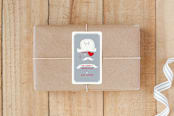"Pirate Heart" - Custom Stickers in Heart by Jen - Front