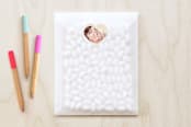 "The Big Picture" - Custom Stickers in Ivory by Minted - Front
