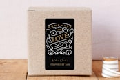 "Homemade + Love" - Custom Stickers in Ink by Joanne James - Front