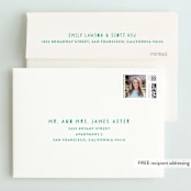 "Bright Future" - Children's Birthday Party Thank You Cards in Cool Mint by Annie Clark - FREE Recipient Addressing