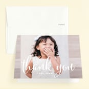 "Aglow" - Children's Birthday Party Thank You Cards in Egg by Annie Clark - Front
