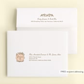 "Little Pumpkin" - Children's Birthday Party Thank You Cards in Peach by Paper Sun Studio - FREE Recipient Addressing