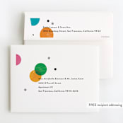 "Colorful Confetti" - Children's Birthday Party Thank You Cards in Funfetti by Robert and Stella - FREE Recipient Addressing