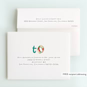 "Dress for a mess" - Children's Birthday Party Thank You Cards in Corn by Baumbirdy - FREE Recipient Addressing