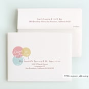 "Elephant Fairy" - Children's Birthday Party Thank You Cards in Taffy by Hannah Williams - FREE Recipient Addressing