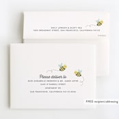 "Buzzing Beehive" - Children's Birthday Party Thank You Cards in Daisy by Karidy Walker - FREE Recipient Addressing