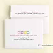"Sweet Party" - Children's Birthday Party Thank You Cards in Cupcake by Maria Alou - FREE Recipient Addressing