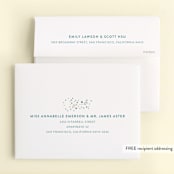 "Party Hat" - Children's Birthday Party Thank You Cards in Teal by Hooray Creative - FREE Recipient Addressing