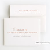 "Sprinkles And Icing" - Children's Birthday Party Thank You Cards in Tangerine by Amber Barkley - FREE Recipient Addressing