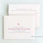 "Ice Cream Parlor" - Children's Birthday Party Thank You Cards in Blush by Nicoletta Savod - FREE Recipient Addressing