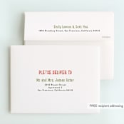 "At The Playground" - Children's Birthday Party Thank You Cards in Ketchup by Erica Krystek - FREE Recipient Addressing