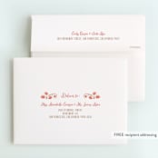 "Little Pumpkin" - Children's Birthday Party Thank You Cards in Kraft by Paper Sun Studio - FREE Recipient Addressing