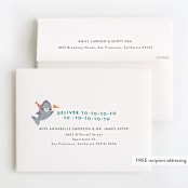 "Snappy Birthday" - Children's Birthday Party Thank You Cards in Ocean by Itsy Belle Studio - FREE Recipient Addressing