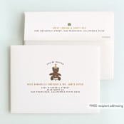 "Teddy Bear Picnic" - Children's Birthday Party Thank You Cards in Sun by Susan Moyal - FREE Recipient Addressing