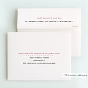 "Age Appropriate" - Children's Birthday Party Thank You Cards in Mulberry by Kimberly FitzSimons - FREE Recipient Addressing