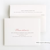 "floral five" - Children's Birthday Party Thank You Cards in Petal by Anastasia Makarova - FREE Recipient Addressing