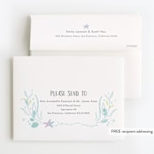 "Under The Sea" - Children's Birthday Party Thank You Cards in Pond by Karidy Walker - FREE Recipient Addressing