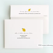 "Lemonade Fun" - Children's Birthday Party Thank You Cards in Candy by Joanne James - FREE Recipient Addressing