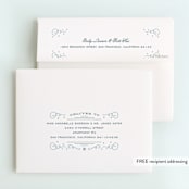 "Wintery Fun" - Children's Birthday Party Thank You Cards in Frost by Leah Bisch - FREE Recipient Addressing