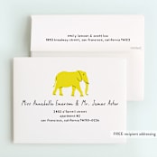 "modern safari party" - Children's Birthday Party Thank You Cards in Sun by Phrosné Barwood - FREE Recipient Addressing