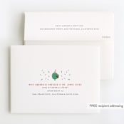 "Party Hippo" - Children's Birthday Party Thank You Cards in Coral by Kanika Mathur - FREE Recipient Addressing