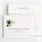 "Jungle Animal Sketchbook" - Children's Birthday Party Thank You Cards in Canary by Alethea and Ruth - FREE Recipient Addressing