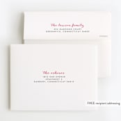 "Garden Wreath" - Children's Birthday Party Thank You Cards in Petal by Alethea and Ruth - FREE Recipient Addressing