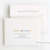 "These Babes" - Children's Birthday Party Thank You Cards in Mint by Baumbirdy - FREE Recipient Addressing