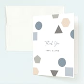 "Polaroid Big Number 2" - Children's Birthday Party Thank You Cards in Lullaby by fatfatin - Front