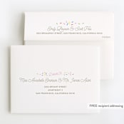 "Ice Cream Cone" - Children's Birthday Party Thank You Cards in Frozen by Alethea and Ruth - FREE Recipient Addressing