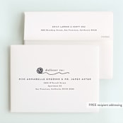 "Pawty Cat" - Children's Birthday Party Thank You Cards in Apricot by Everett Paper Goods - FREE Recipient Addressing