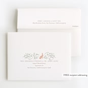 "Hop on Over II" - Children's Birthday Party Thank You Cards in Mint by Hallie Fischer - FREE Recipient Addressing