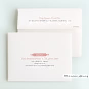 "Fun Baking" - Children's Birthday Party Thank You Cards in Blush by heythird - FREE Recipient Addressing