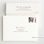 "Our World" - Children's Birthday Party Thank You Cards in Blush by Petra Kern - FREE Recipient Addressing