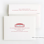"Blockbuster Birthday" - Children's Birthday Party Thank You Cards in Sky by Everett Paper Goods - FREE Recipient Addressing