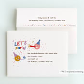 "my crib" - Children's Birthday Party Thank You Cards in Rainbow by Jennifer Lew - FREE Recipient Addressing
