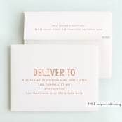 "Bday Twins" - Children's Birthday Party Thank You Cards in Creamsicle by Baumbirdy - FREE Recipient Addressing