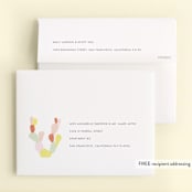 "First Fiesta" - Children's Birthday Party Thank You Cards in Multi Bright by Julie Murray - FREE Recipient Addressing