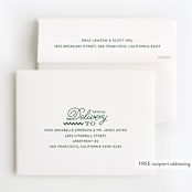 "Wild Cactus" - Children's Birthday Party Thank You Cards in Blush by Baumbirdy - FREE Recipient Addressing