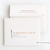 "Let's Get Creative!" - Children's Birthday Party Thank You Cards in Highlighter by Olivia Goree - FREE Recipient Addressing