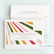 "Color Burst" - Children's Birthday Party Thank You Cards in Gumdrop by Iveta Angelova - FREE Recipient Addressing