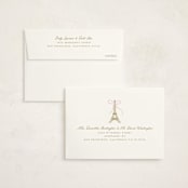 "Ooh La La" - Children's Birthday Party Thank You Cards in Menthe by mo kelley - FREE Recipient Addressing