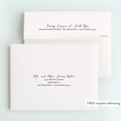 "Year in My Life" - Children's Birthday Party Thank You Cards in Cotton by Robin Ott - FREE Recipient Addressing