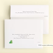 "Tiana from Disney's The Princess And The Frog" - Children's Birthday Party Thank You Cards in Spearmint by Lori Wemple - FREE Recipient Addressing