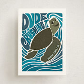 "Disney and Pixar's Finding Nemo Crushing It" - Classroom Valentines in Ocean by Jenna Holcomb - Front