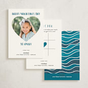 "Disney and Pixar's Finding Nemo Crushing It" - Classroom Valentines in Ocean by Jenna Holcomb - Back of Card Options