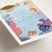 "Disney and Pixar's Finding Nemo Part of my School" - Classroom Valentines in Sea by Sabrin Deirani - Detail
