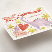"Dinomazing" - Classroom Valentines in Candy Hearts by Sarah Knight - Detail