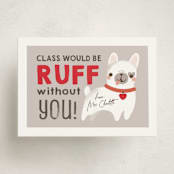"Ruff" - Classroom Valentines in Cloud by Itsy Belle Studio - Front